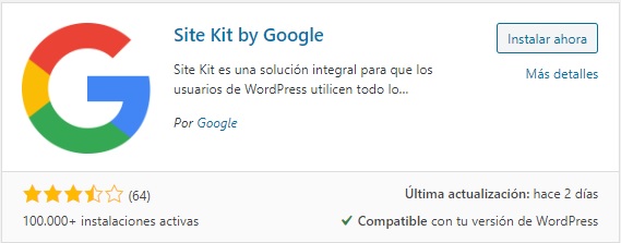 Google Site Kit 2020