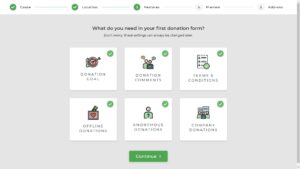 Pluguin de donaciones en wordpress 2021 GiveWP opciones
